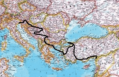 MigrArt mappa tappe