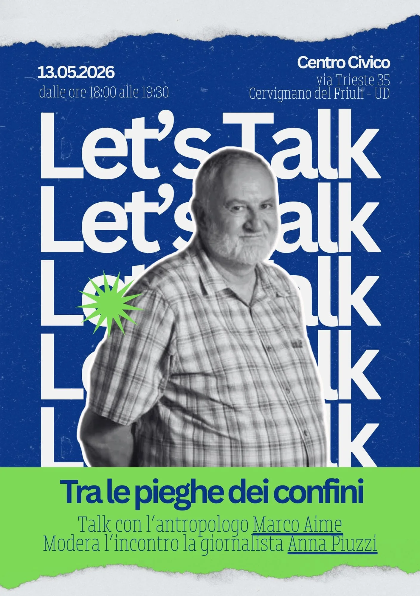 Tra le pieghe dei confini: Incontro con Marco Aime