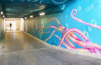 Terminato murales #arteincorso di Latisana