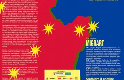 Migrart: Srotolare il confine – Il racconto, le tappe e la mappa ufficiale del progetto